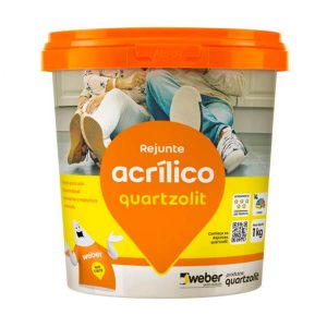 Rejunte Acrílico Branco 1kg - Quartzolit