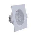 Spot de Embutir LED Quadrado SMD Branco 5W  3000k – Startec - Santa Cruz Acabamentos