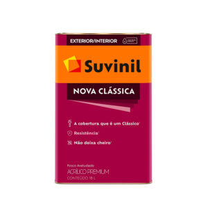 Tinta Acrílico Nova Classic Premium Branco Neve 18L 6975 - Suvinil