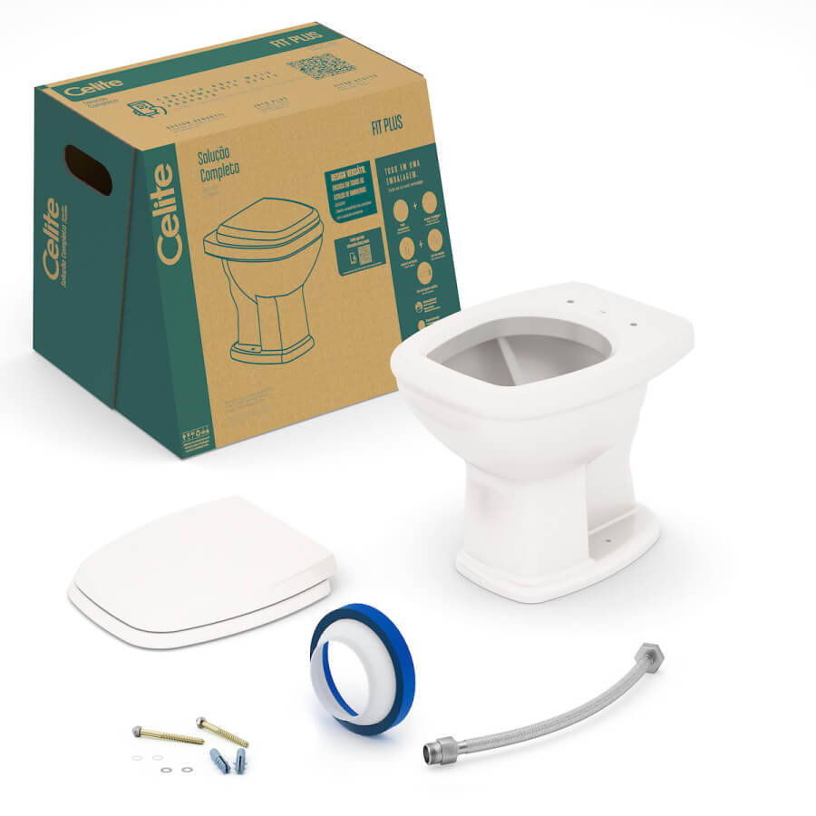 Kit Completo Convencional PP Soft Close Smart Pergamon- Incepa-ICL - Santa Cruz Acabamentos