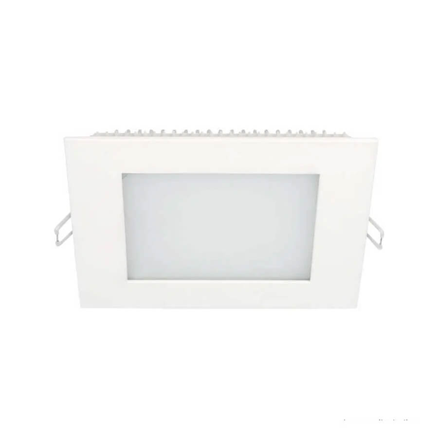 Painel Led Embutir Quadrado 18W 18122 Branco 6500K – Taschibra - Santa Cruz Acabamentos