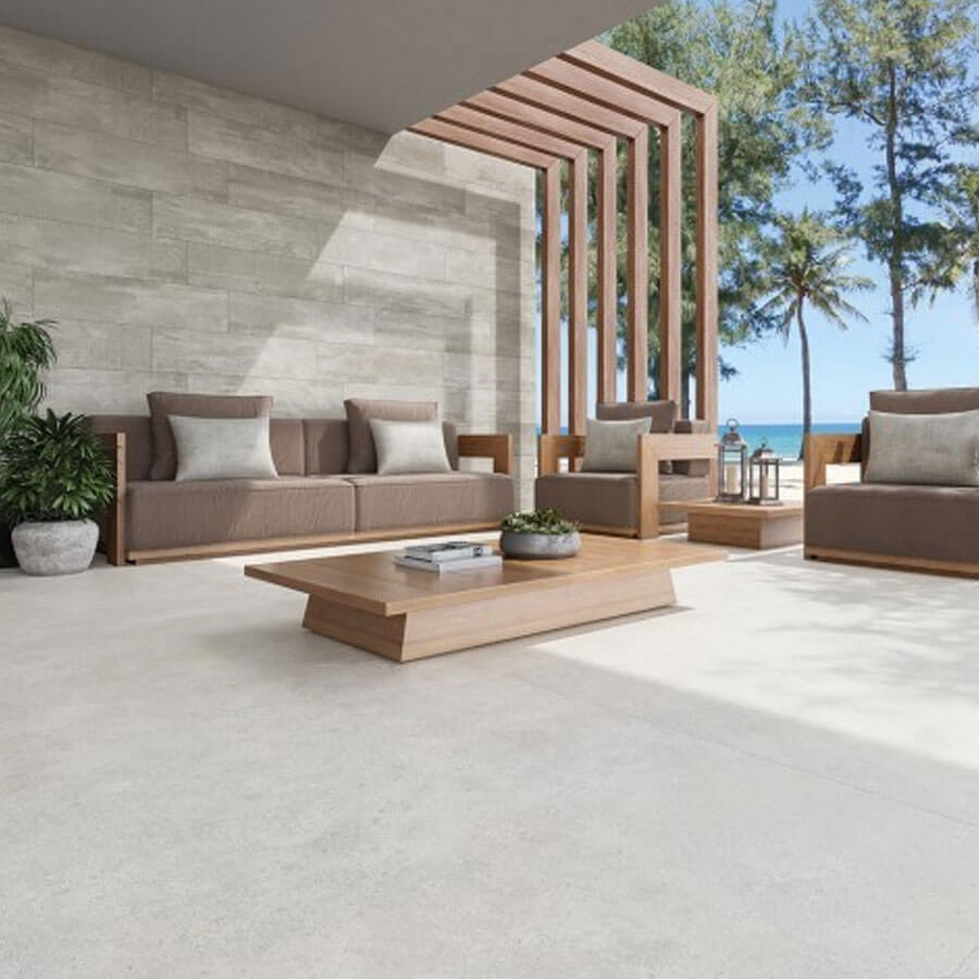 Porcelanato Connection Silver AD4 120×120 Extra – Biancogres - Santa Cruz Acabamentos