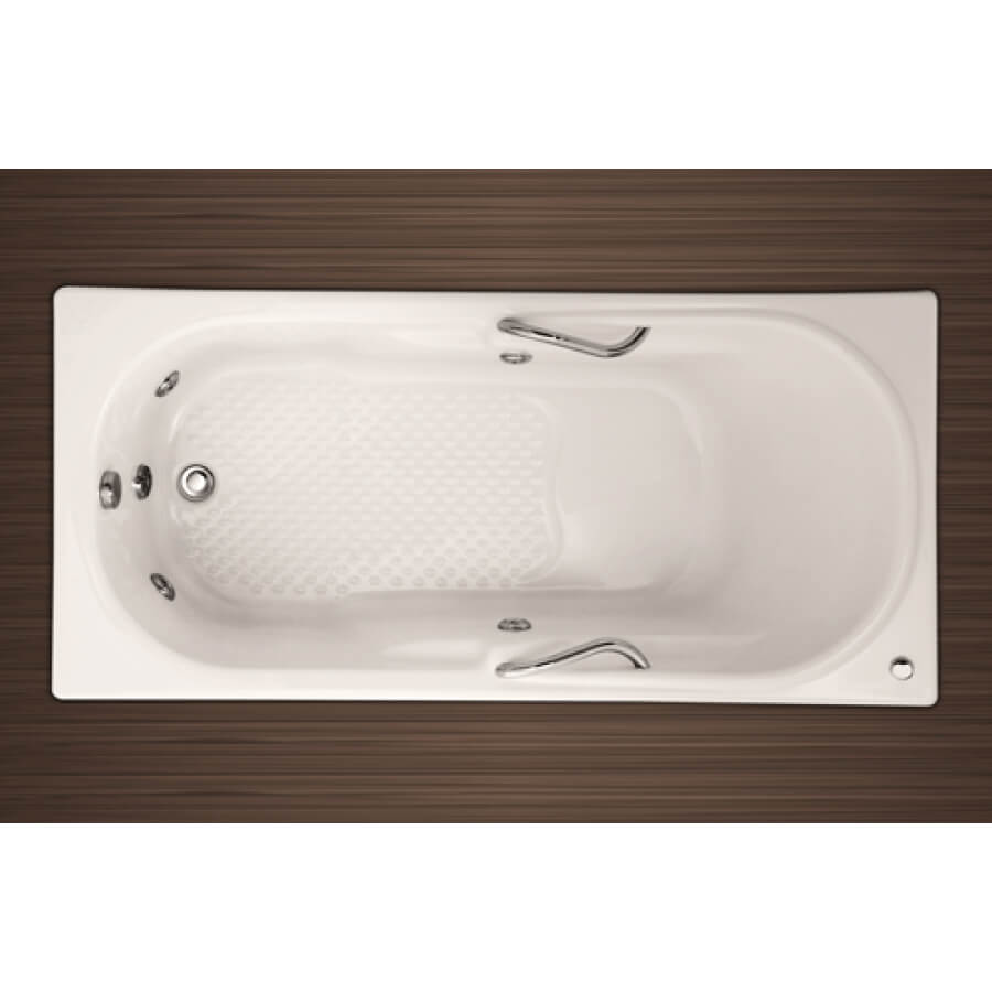 Banheira Com Hidro Nautilus Cril Branco 150×80 – Aquaplas - Santa Cruz Acabamentos