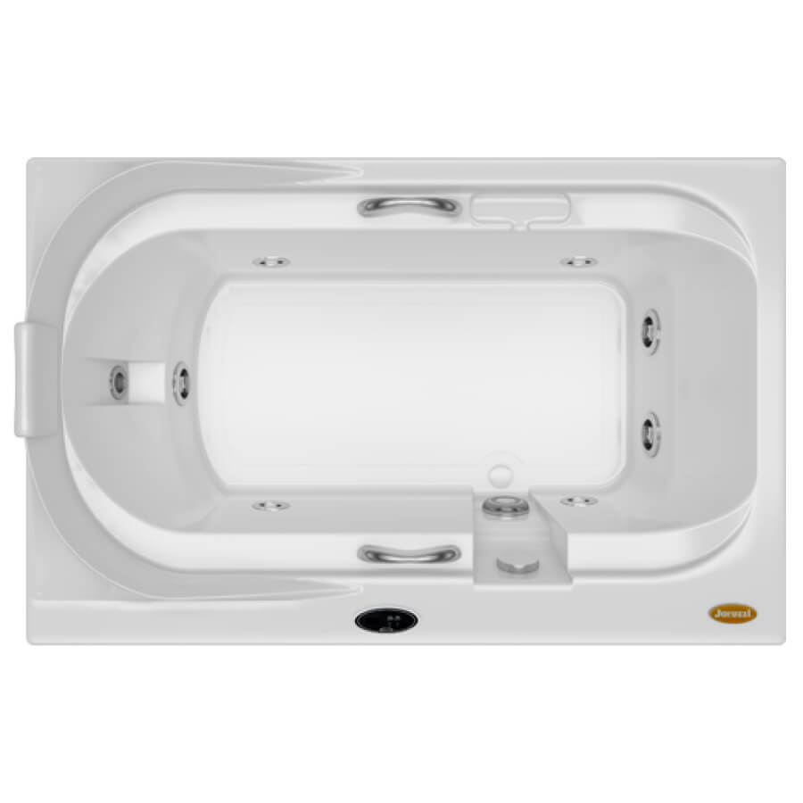 Banheira Com Hidro Regina Rg17090g4a 8 Jatos Branco 170×90 – Jacuzzi - Santa Cruz Acabamentos