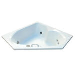 Banheira Hidromassagem Aquecedor Bionda Bi152152g2 5 Jatos Branco 152×152 – Jacuzzi - Santa Cruz Acabamentos