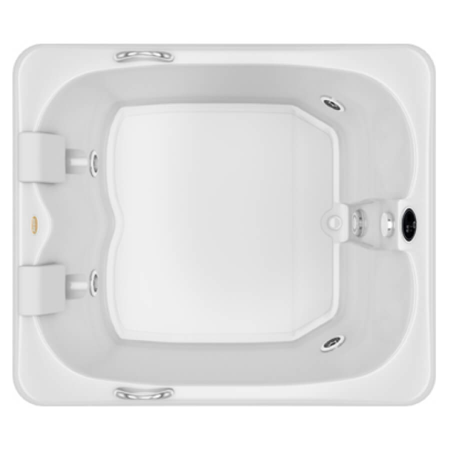 Banheira Hidromassagem Aquecedor Cetra Ce140120a 6 Jatos Branco 140×120 – Jacuzzi - Santa Cruz Acabamentos