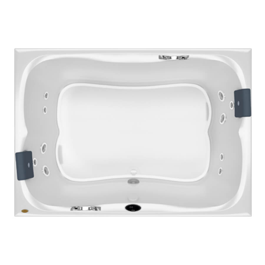 Banheira Hidromassagem Aquecedor Espree Box Eb170120a 10 Jatos Branco 170×120 – Jacuzzi - Santa Cruz Acabamentos