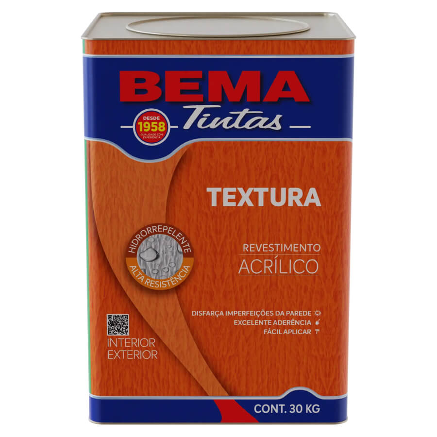 Textura Natural Branca 30kg – Bema - Santa Cruz Acabamentos