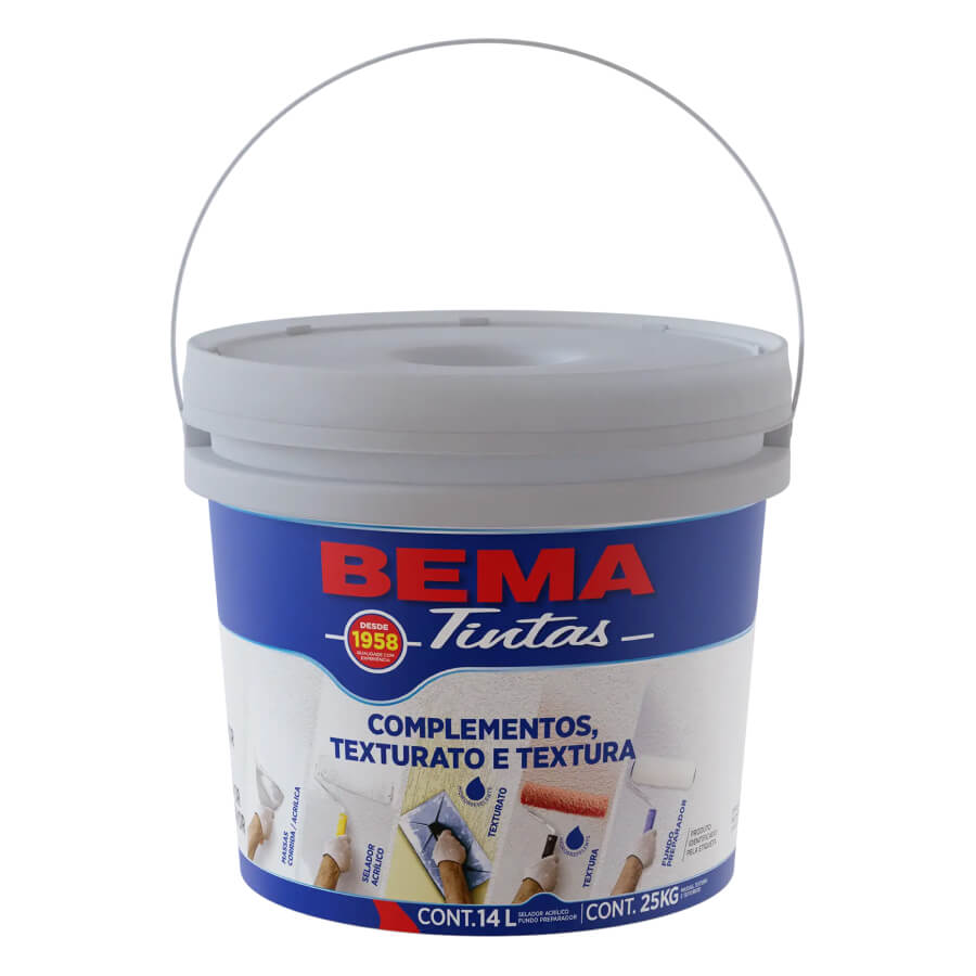 Texturato Efeito Rustico 25kg – Bema - Santa Cruz Acabamentos